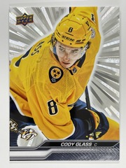 2023-24 Upper Deck Series 1 Outburst Silver Cody Glass #101 Nashville Predators